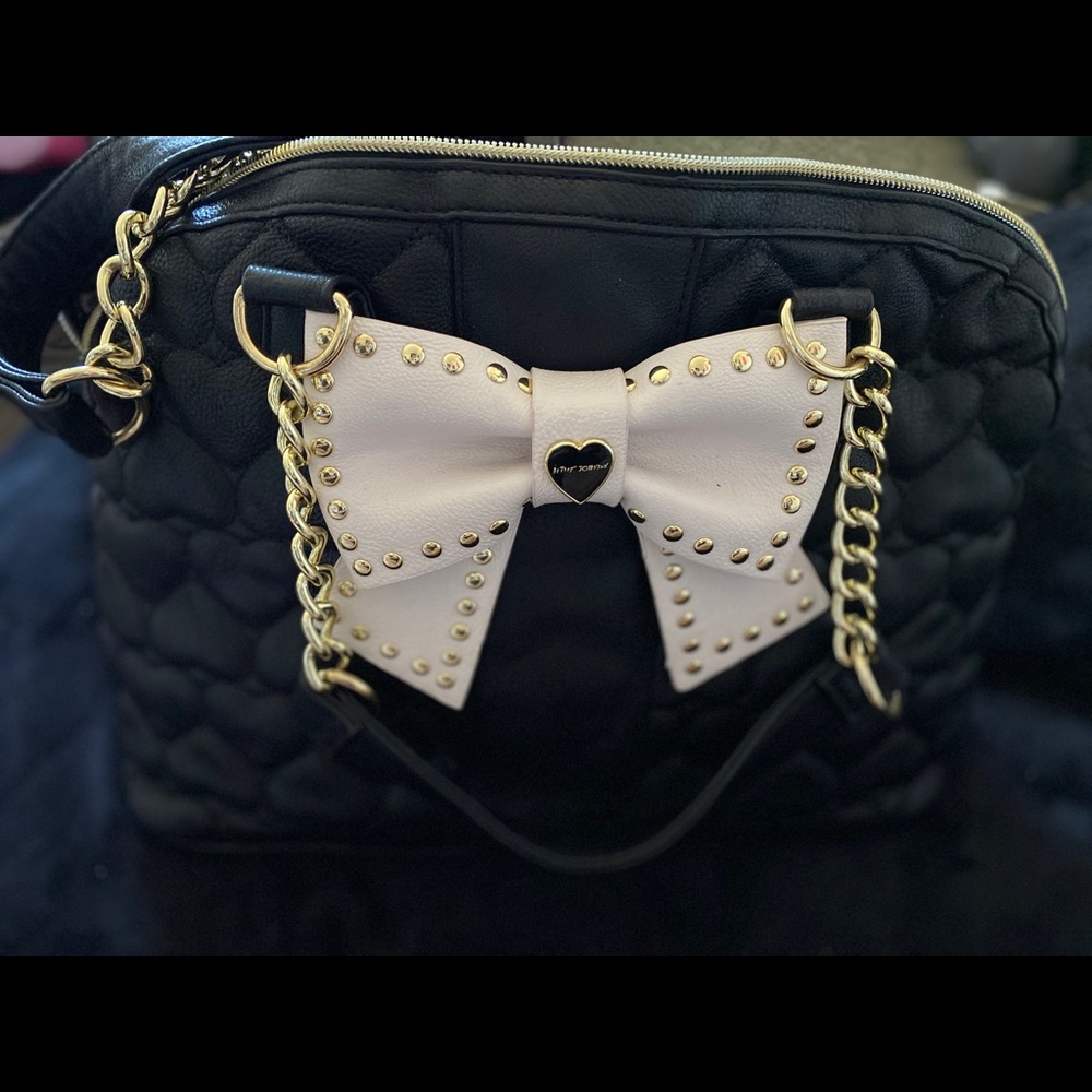 Betsey Johnson Shoulder Bag with Bow